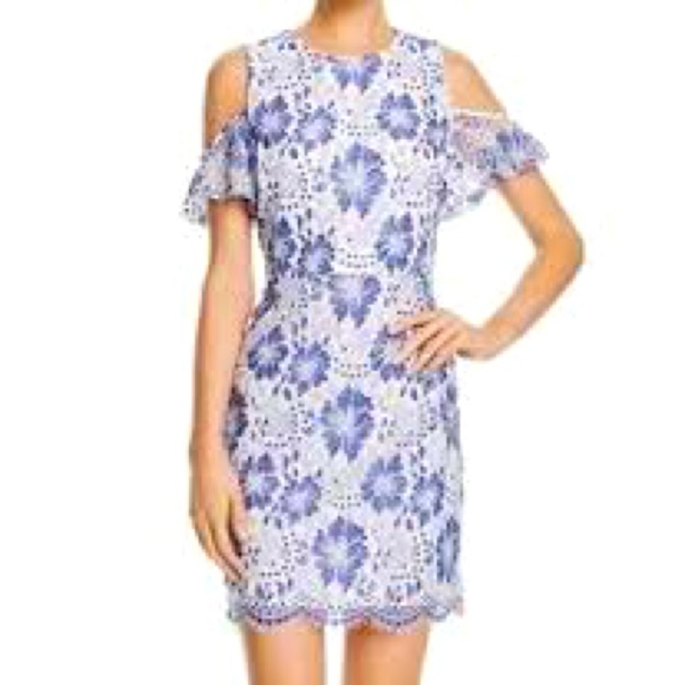 FRENCH CONNECTION Lace Dress w/ Lining. Gorgeous, Feminine, & So Flattering!💙